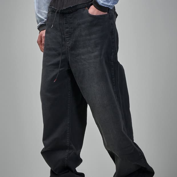 프로토타입스 웨이스트밴드 데님 팬츠