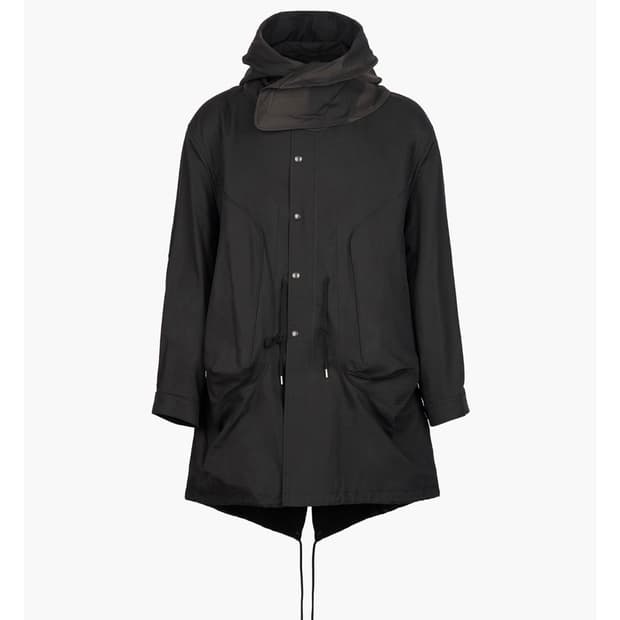 [구매] 지용킴 Sun-Bleached Fishtail Coat - Bl