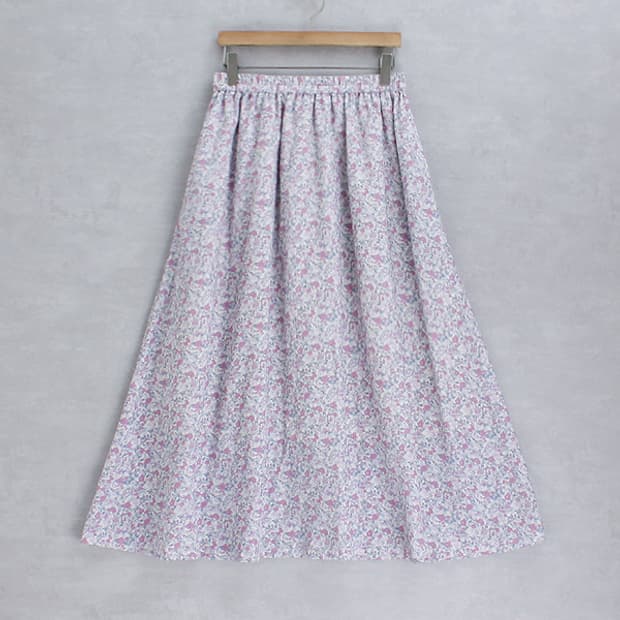 Samansa Mos2 _ floral band skirt