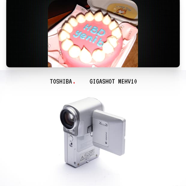 💎희귀💎Toshiba gigashot V10 (2005)