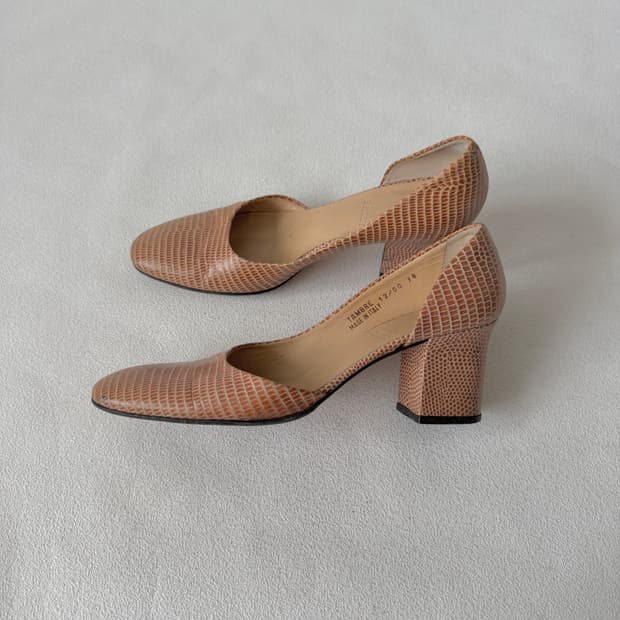 [EU38]발리(BALLY) 리자드 프렌치힐(ITALY)