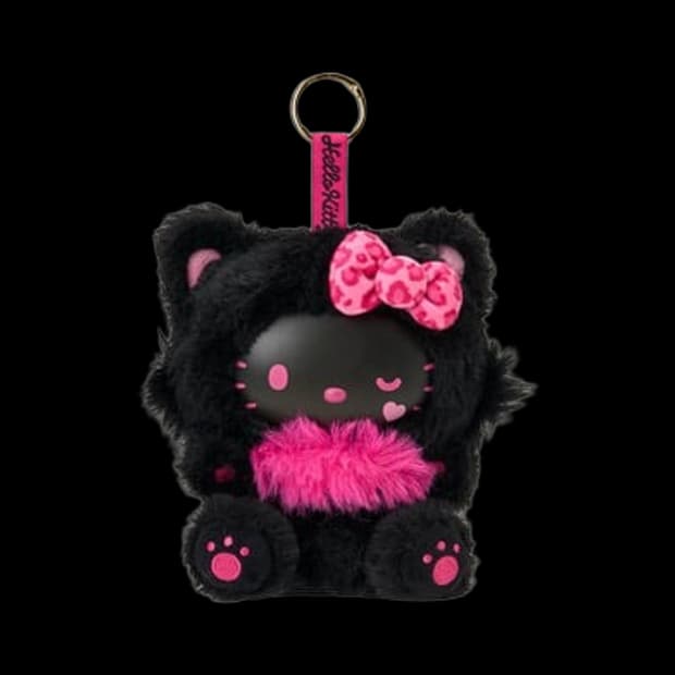 산리오 헬로 키티 파인 페이스 캣 블랙