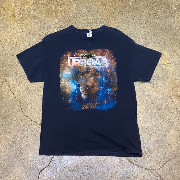 미국 빈티지 업로어 UPROAR 페스티벌 굿즈티 반팔티 락티셔츠