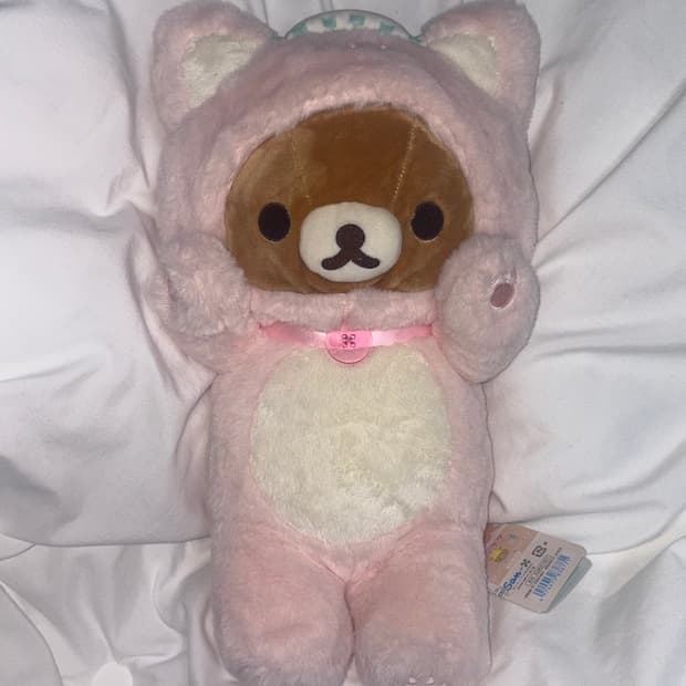 코리락쿠마 목욕탕 인형