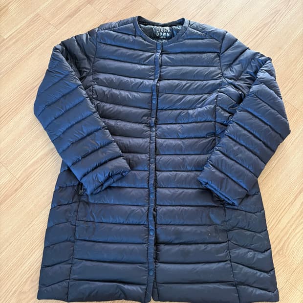 폴햄 라이트 구스다운 롱 패딩 95