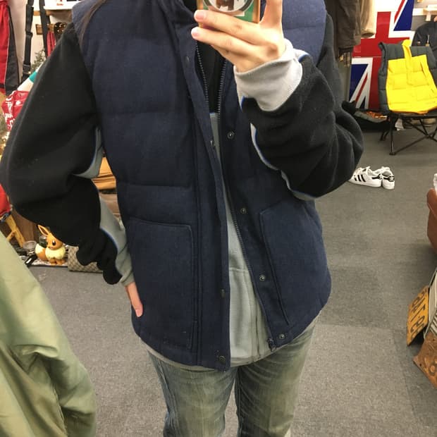 갭 패딩 조끼 베스트