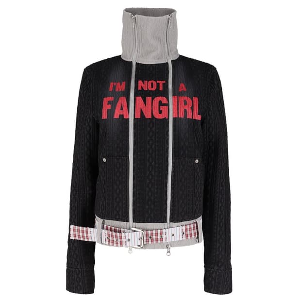 혼쿄 Not A Fangirl 2-Way Zip-Up Jacket 