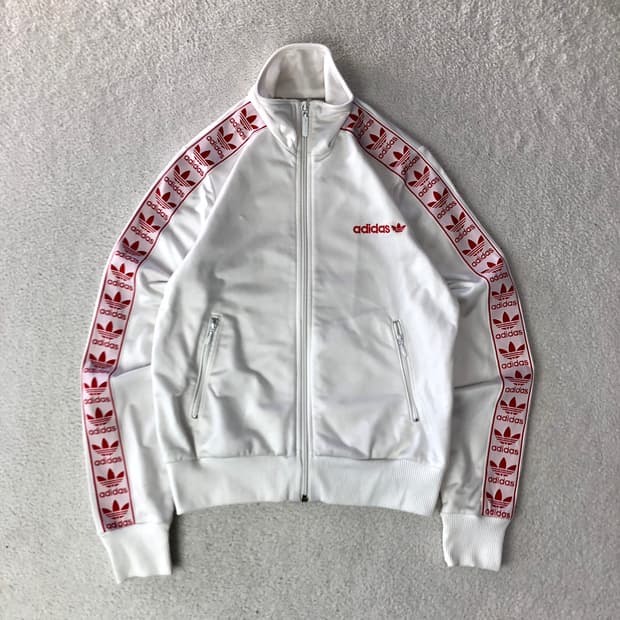 아디다스 대장급 스펠로고 화이트 져지