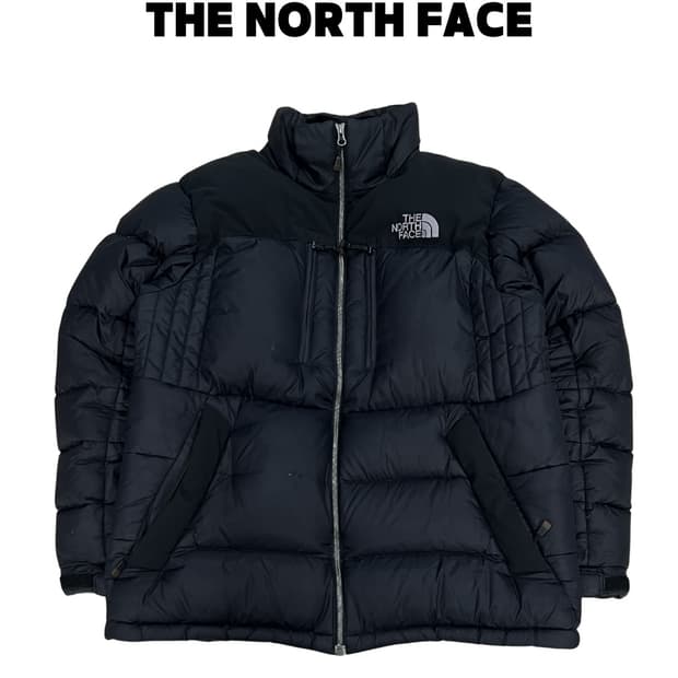 노스페이스 아이거 구스다운 패딩 점퍼 블랙