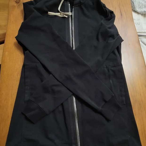 릭오웬스 롱 집업 후드 판매합니다.