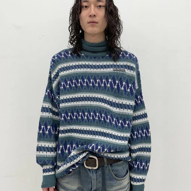 [S] 발렌시아가 19FW 런웨이 터틀넥니트