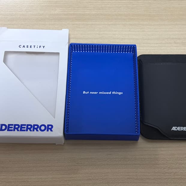아더에러 맥세이프 카드지갑