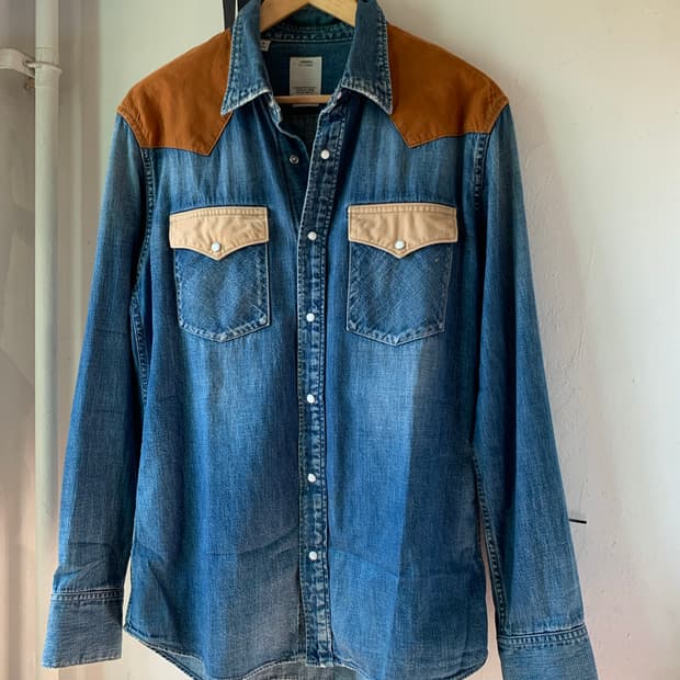 visvim 웨스턴 셔츠