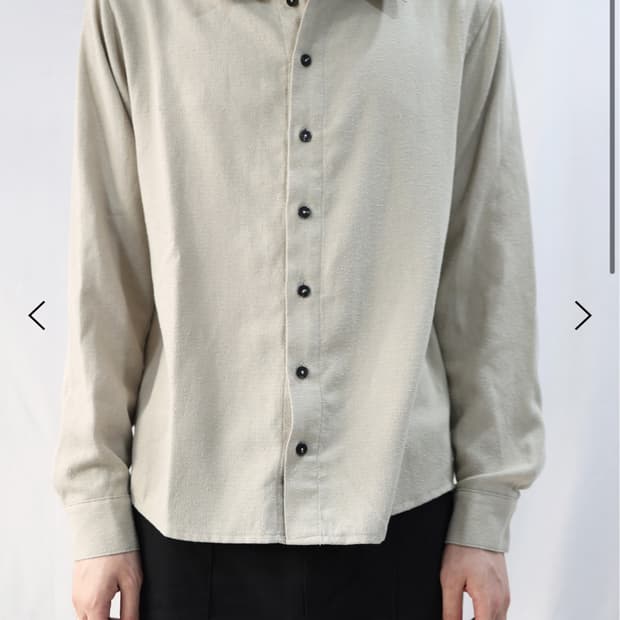 les tailored shirt 1사이즈