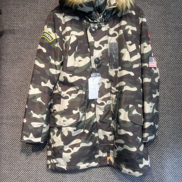 데드스탁) Moussy 밀리터리 m65 다운자켓