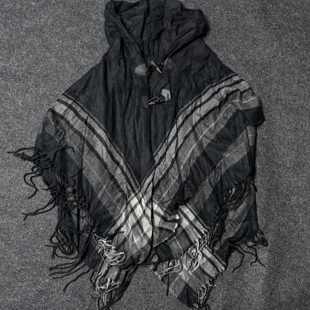 vintage ..Ghost Face..gothic cape coat