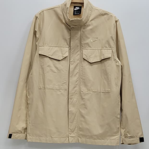 NIKE 21SS 나이키 바람막이 우븐 재킷 / 남 L 베이지