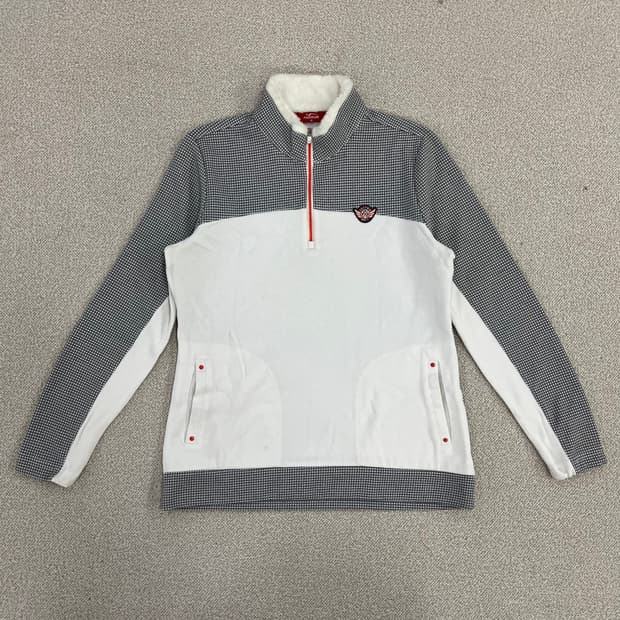 [95] 팬텀 여성 골프 반집업 긴팔 맨투맨 티셔츠 0120M1