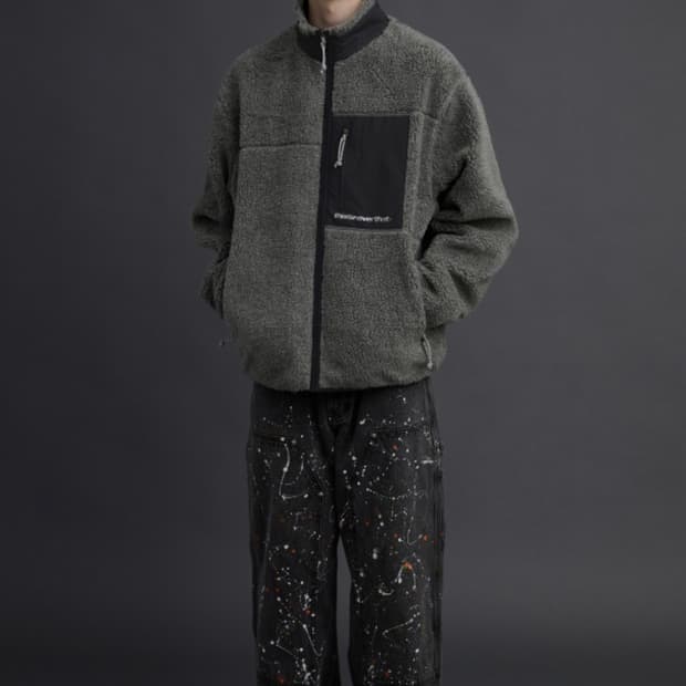 Thisisneverthat SP Sherpa Fleece Jacket 