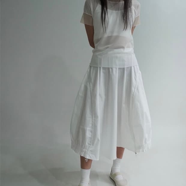 애프터먼데이 슬리키 팟 스토퍼 스커트