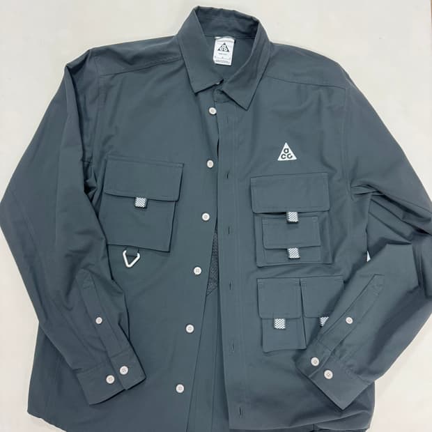 나이키 ACG 드라이핏 UV 데버스테이션 트레일 탑m