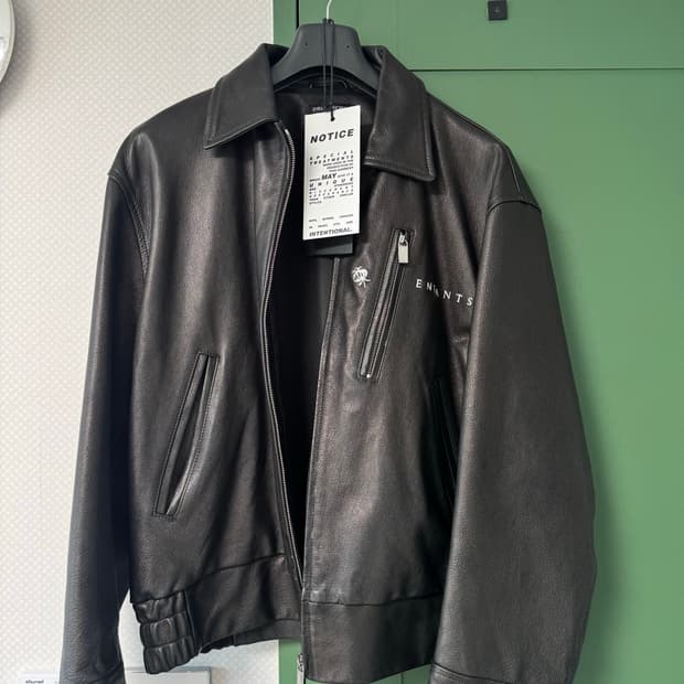 (XL) 앙팡리쉬데프리메 오피움 레더자켓