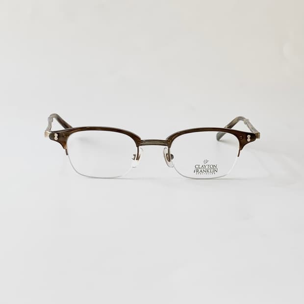 862 클레이튼 프랭클린 데드스탁 빈티지 하금테 브라운 일본제 남녀공용 
