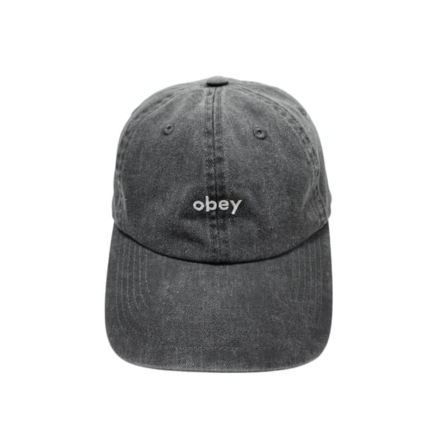 오베이 Obey 피그먼트 로워케이스 6패널 스트랩백