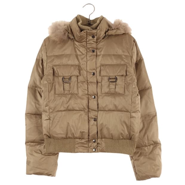 ZAZIE 패딩 자켓 퍼자켓 퍼후드 갸루 y2k 와투케 펑크 punk