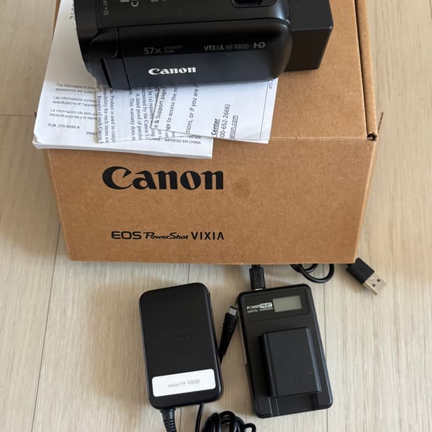 캐논 빅시아 800 캠코더 