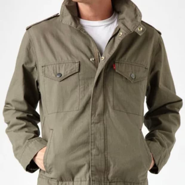 리바이스 밀리터리 쇼트 자켓 