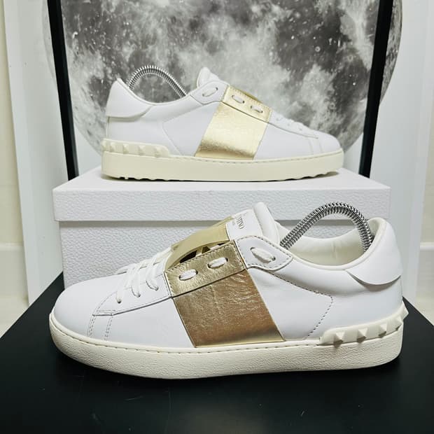 정품 39.5) 발렌티노 골드 히든 스니커즈 250~255