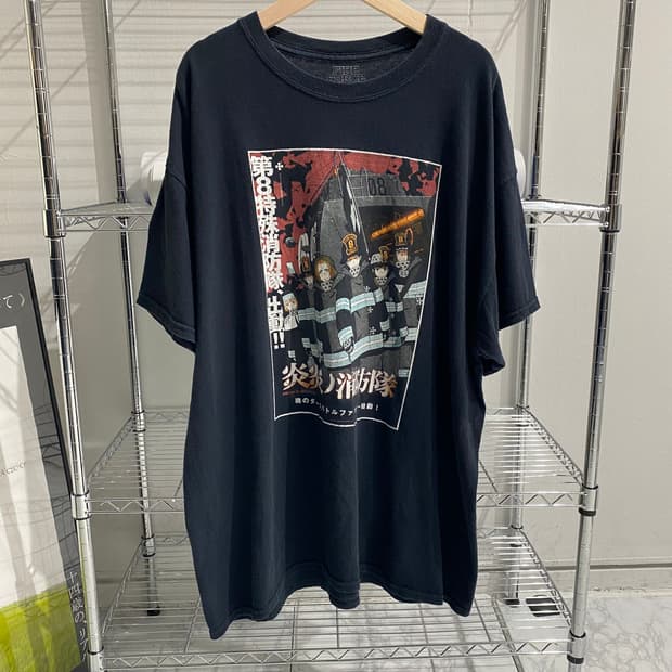 불꽃소방대 오피셜 애니메이션 티셔츠