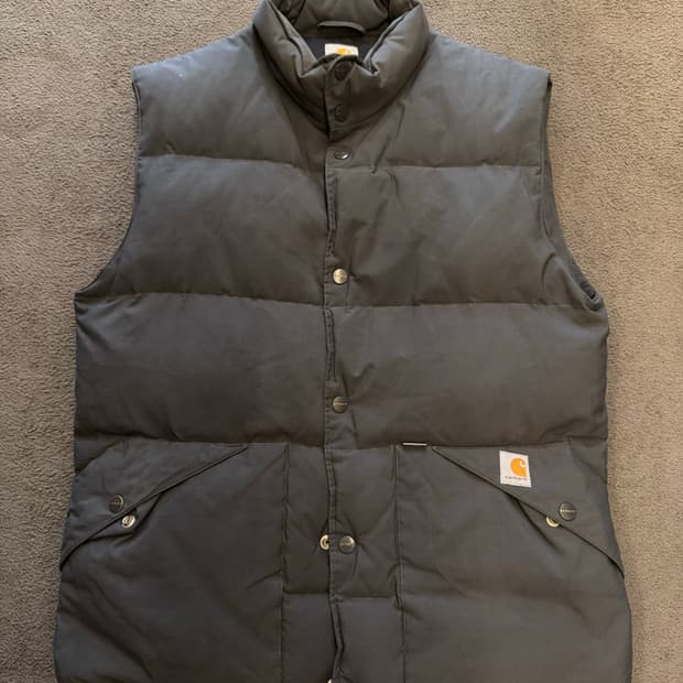 칼하트 패딩 베스트 처분 