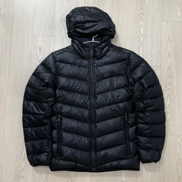 남성 S / 나이키 블랙 경량패딩