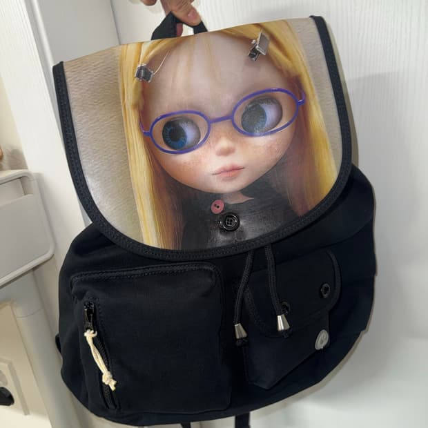 코이세이오 브라이스 돌 백팩 블랙