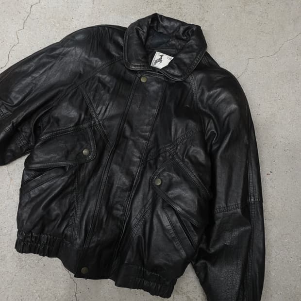 CREAZIONI leather jacket (made in ITALY)