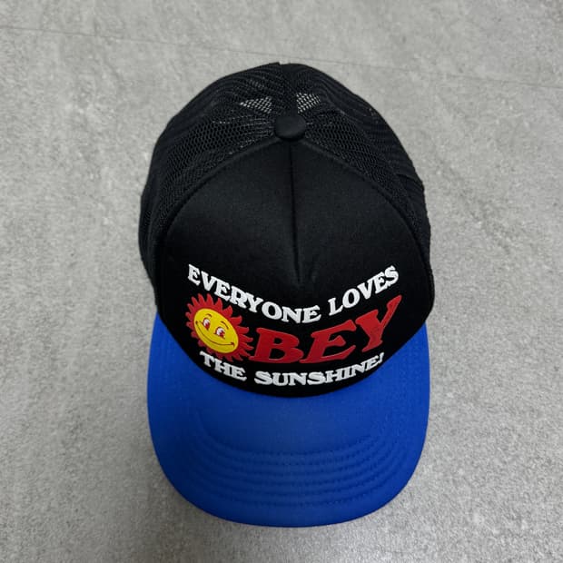OBEY 볼캡 블랙/블루