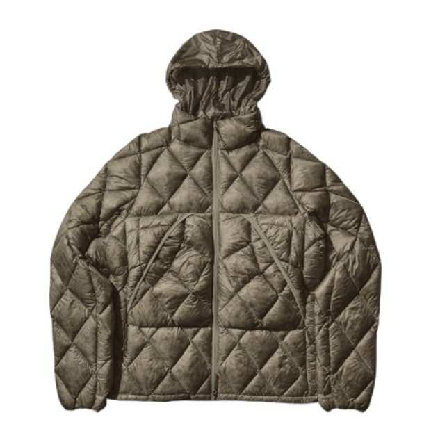 (L) 로아 하이킹 다운 패딩 자켓 세이지 그린 - 800필 다운