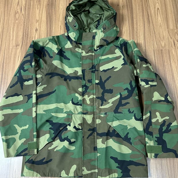 미군 오리지널 우드랜드 고어텍스 콜드파카 M-R