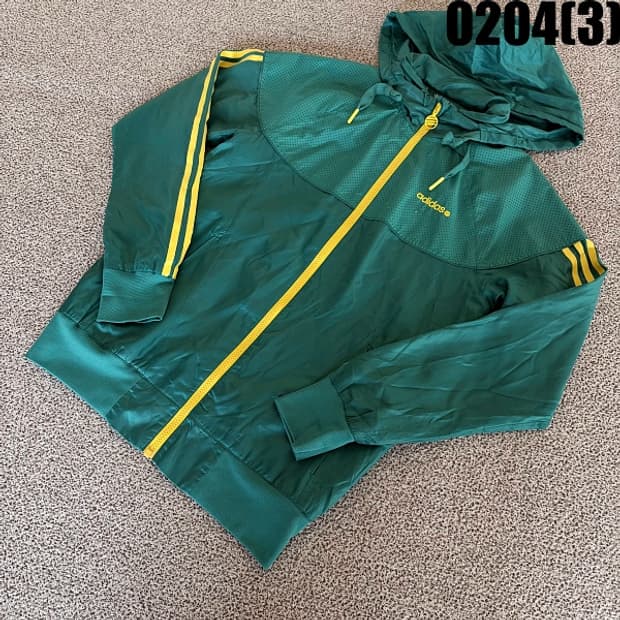 [90] 아디다스 트레이닝 후드 트랙탑 집업 바람막이 0204(3)