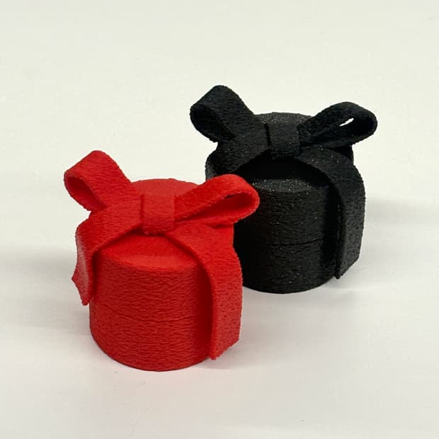 ribbon pot - glitter black(글리터 블랙)