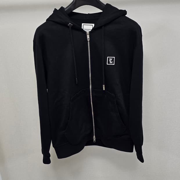 우영미 백로고 후드 집업 46사이즈 95 판매