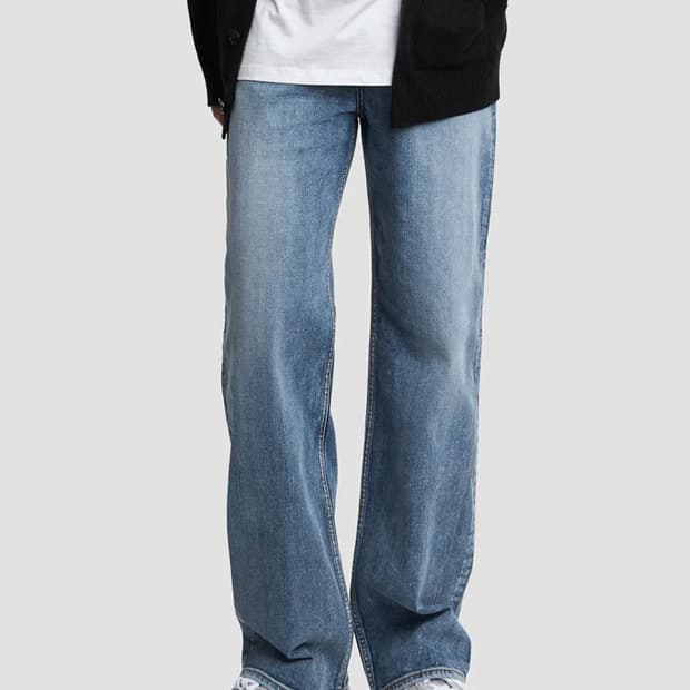 모드나인 연청 데님