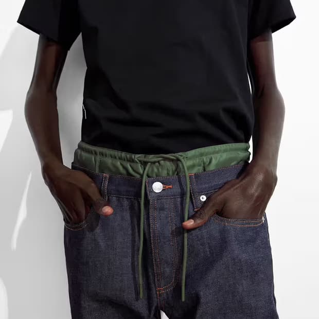 Sacai X A.P.C 데님 팬츠 [XL]