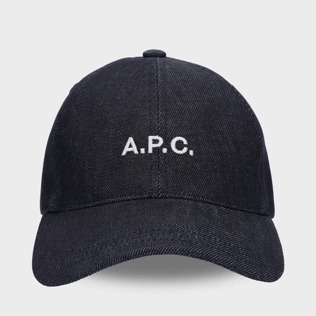 Apc 아페쎄 인디고 찰리 볼캡 모자
