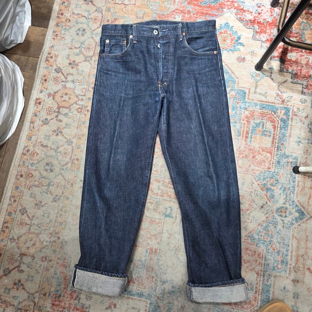 LVC 702XX 셀비지 데님 팬츠