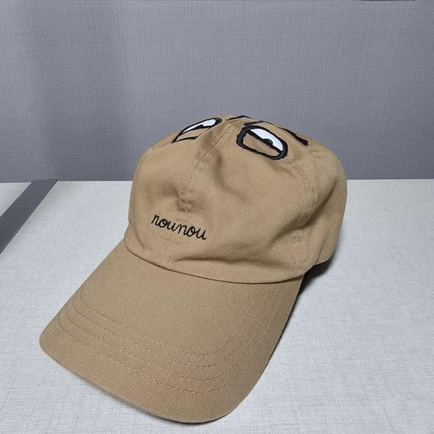 nounou 누누 볼캡 모자 베이지