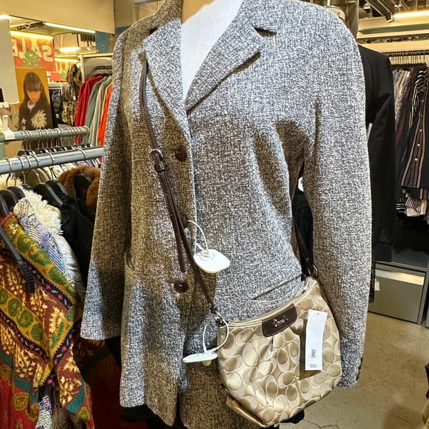 MAXMARA 막스마라 그레이 블레이져자켓