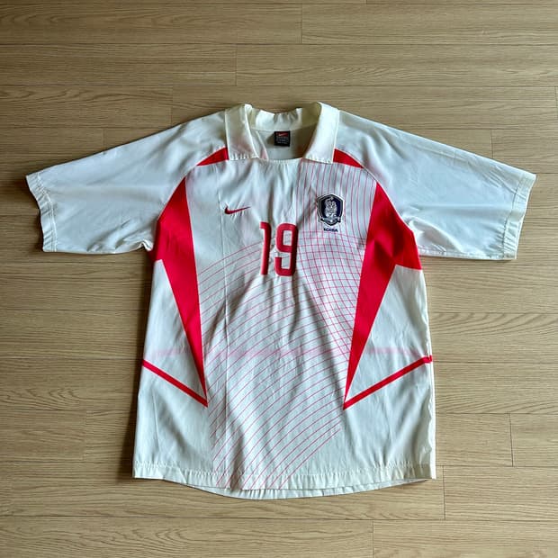 대한민국 국대 02 안정환 어웨이 유니폼